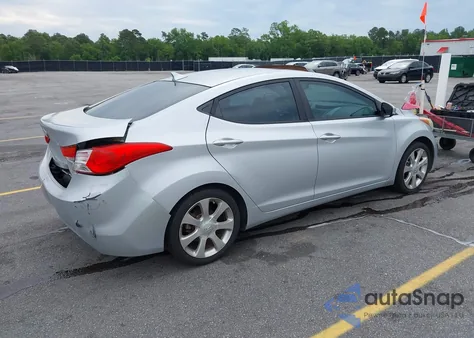 2013 Hyundai Elantra Limited из США, поврежденный, VIN 5NPDH4AE7DH172109